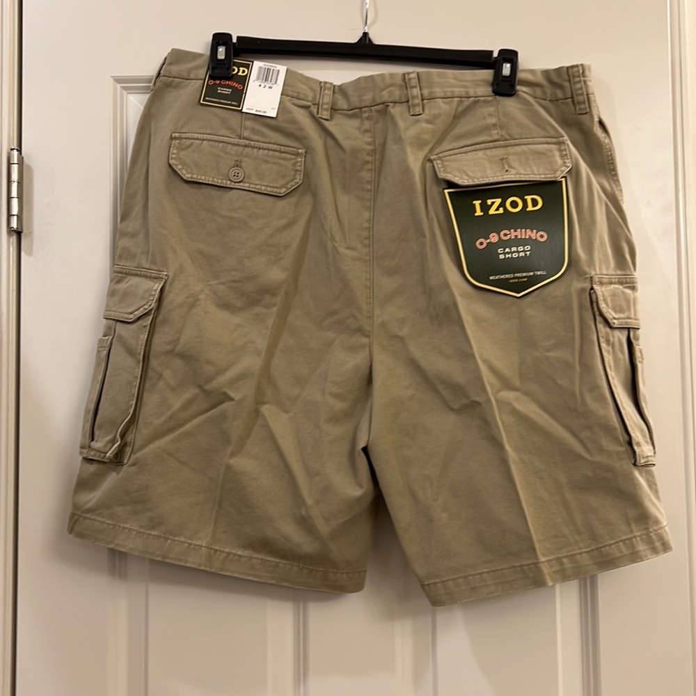 Izod Mens cargo shorts - Picture 4 of 6